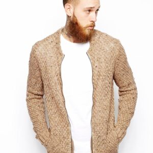 Knitted Bomber Jacket