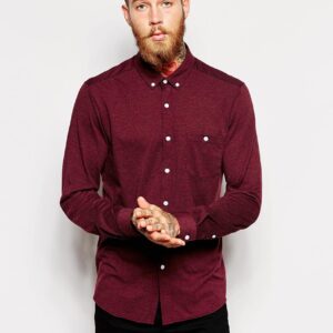 Jersey Shirt With Long Sleeves