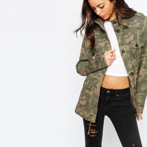 New Look Camo Utility Jacket